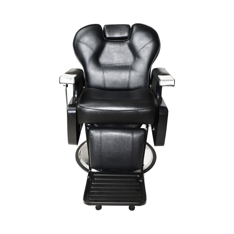 Silla de peluquería y belleza Silla roja neta Silla de peluquería Silla de peluquería especial para peluquería Silla de cizalla ligera y lujosa