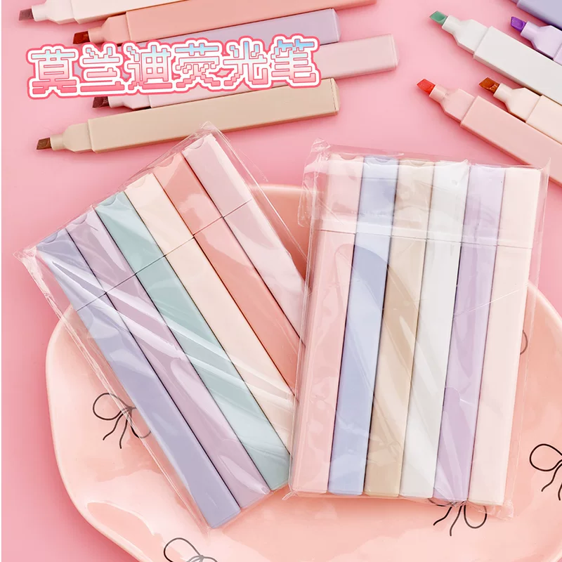 Fluorescence teaching stationery for elementary school students, marker, eyes protection, Birthday gift