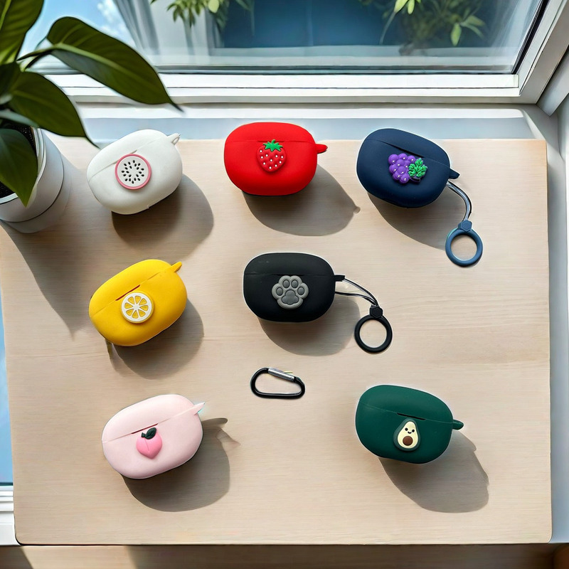 For Glory Earbuds X3i Wireless Bluetooth Headset Protective Case Foreign Trade Fruit 3pro Silicone Soft Case