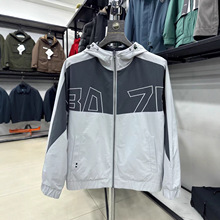 【H家】双面穿！时尚运动 休闲帅气品牌剪标男装连帽夹克男1Y301A