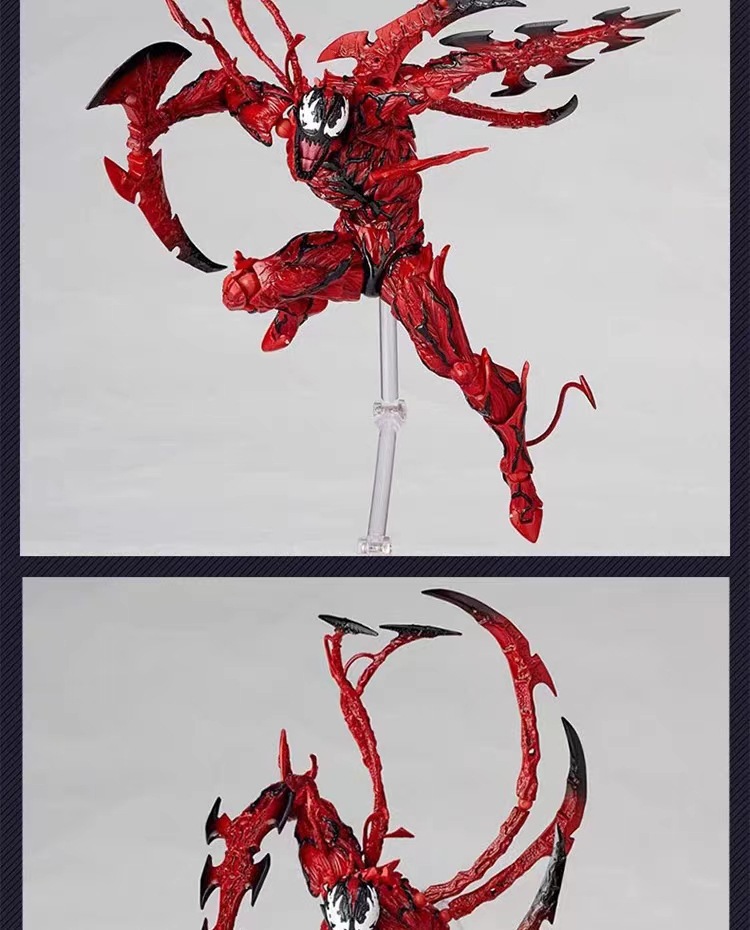 蜘蛛侠超凡山口式毒液屠杀摆件复仇者联盟手办