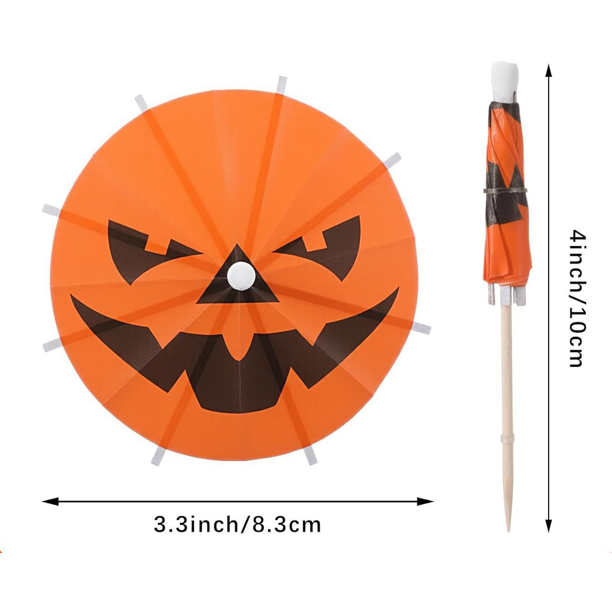 Decoración de fiesta transfronteriza hawaiana paja fruta paraguas palo 3D panal palo sandía palo piña