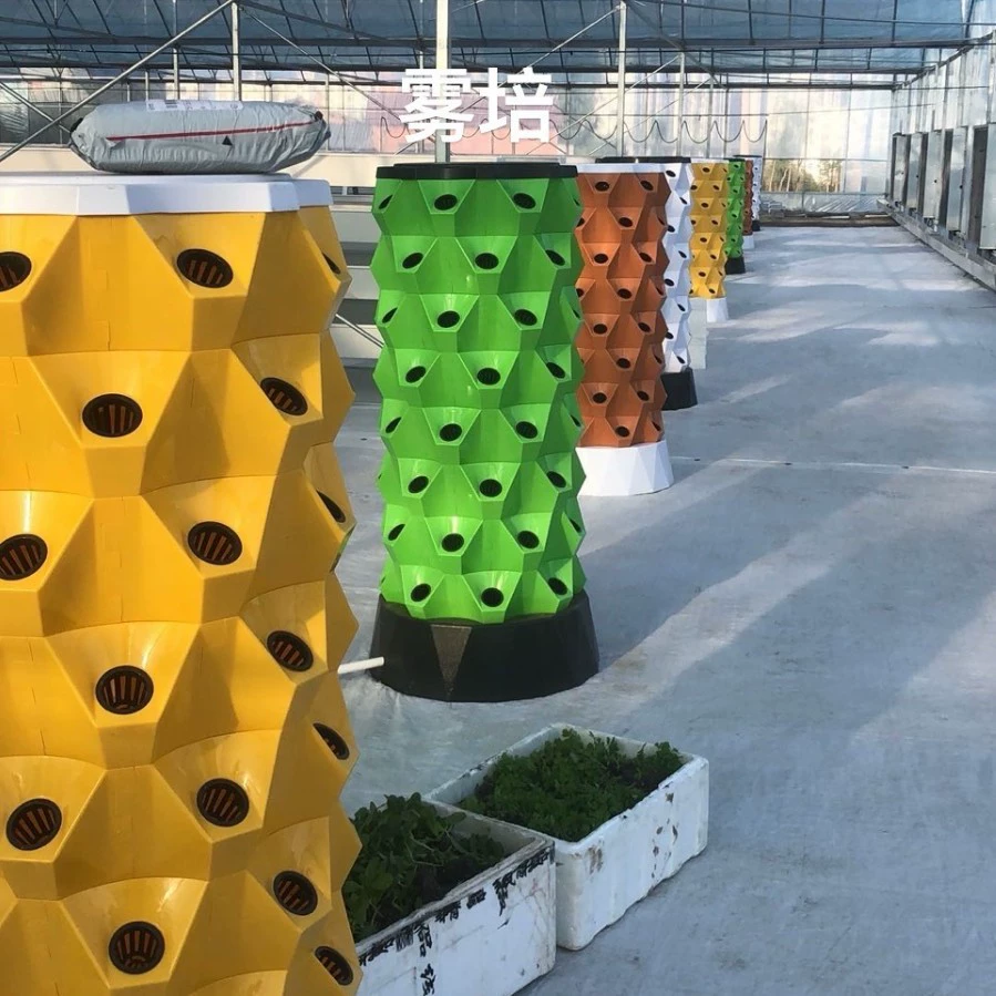 Ананасовая башня для беспочвенного выращивания овощей и клубники, система туманной культуры, аэропонная установка для теплиц, оборудование для посадки.