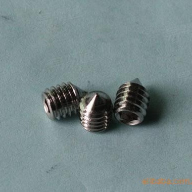 供应内六角锥端紧定螺钉(图) 不锈钢材质