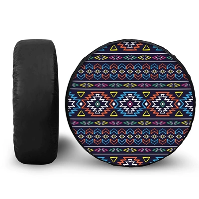 Spare wheel cover, print