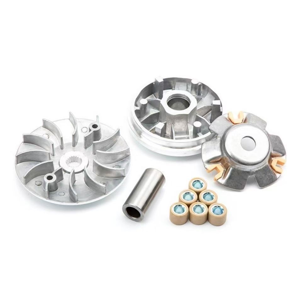 Scooter Motorcycle Guangyang Gy6125 Front and Rear Pulleys 150 Driven Pulley Clutch Assembly Drive Plate