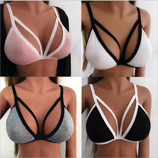 Foreign Trade European and American Women's Sexy Underwear Bra plus size Split Two-piece Sexy Underwear suit AliExpress