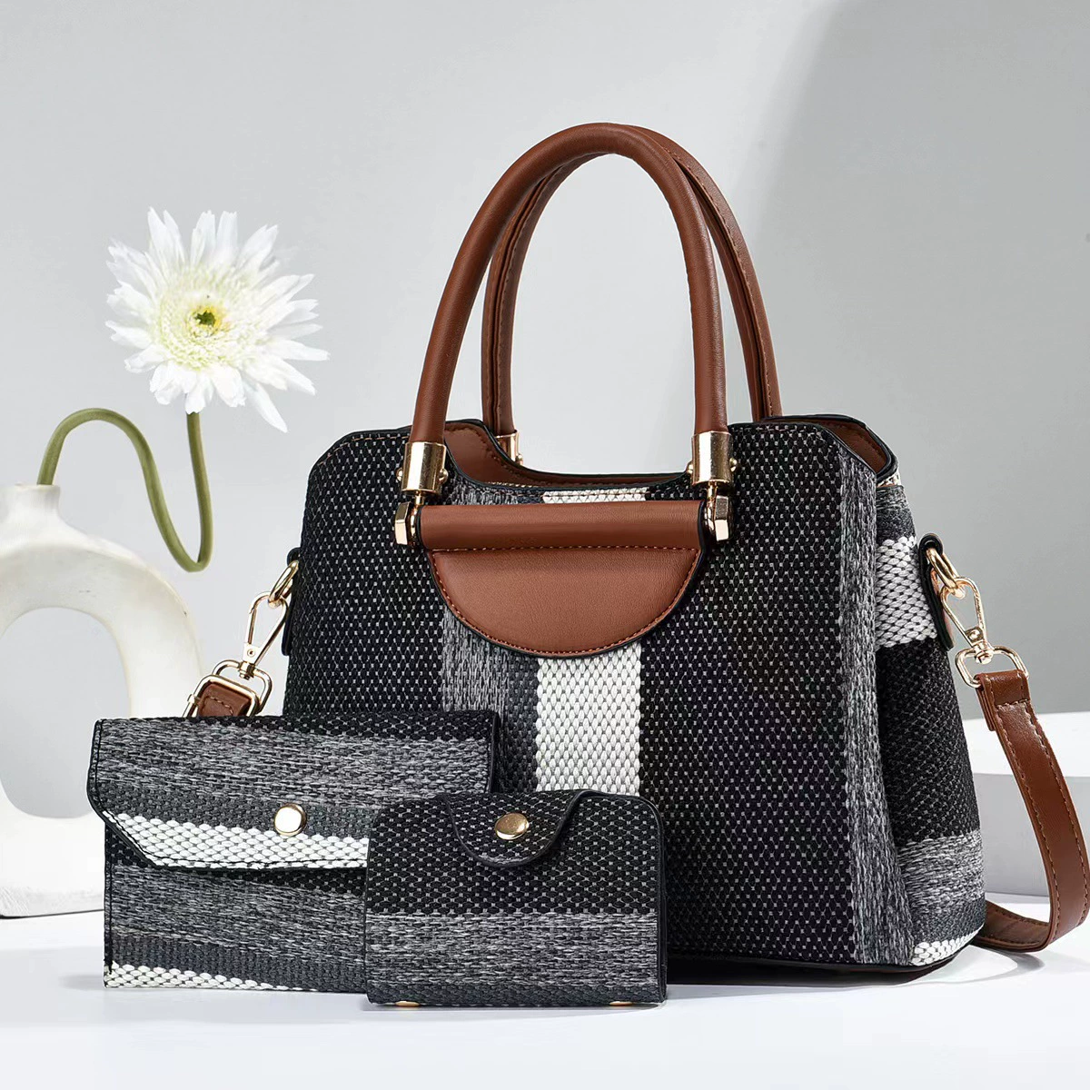 Trend one-shoulder bag, capacious shoulder bag, (Cross-border trading)