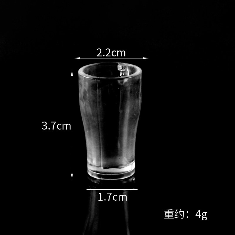 Directo de fábrica simulación alimentos y jugar taza accesorios hechos a mano DIY mini copa vino crema sundae mousse