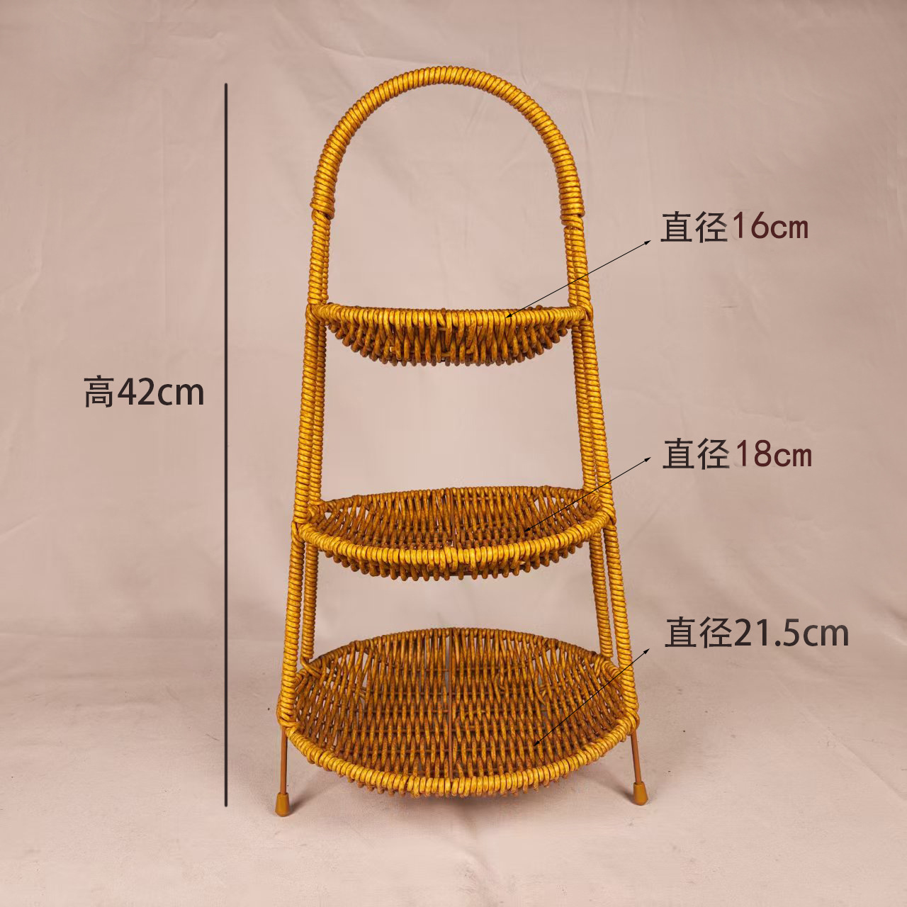 도매 및 소매 도매 및 소매 노란색 꽃 3층 디스크 소스 제조업체 소스 제품