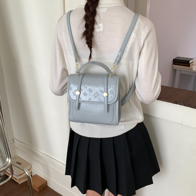 Sentido diario nicho mochila plegable para mujeres 2026 nueva mochila de moda de viaje de la escuela de la escuela de ocio