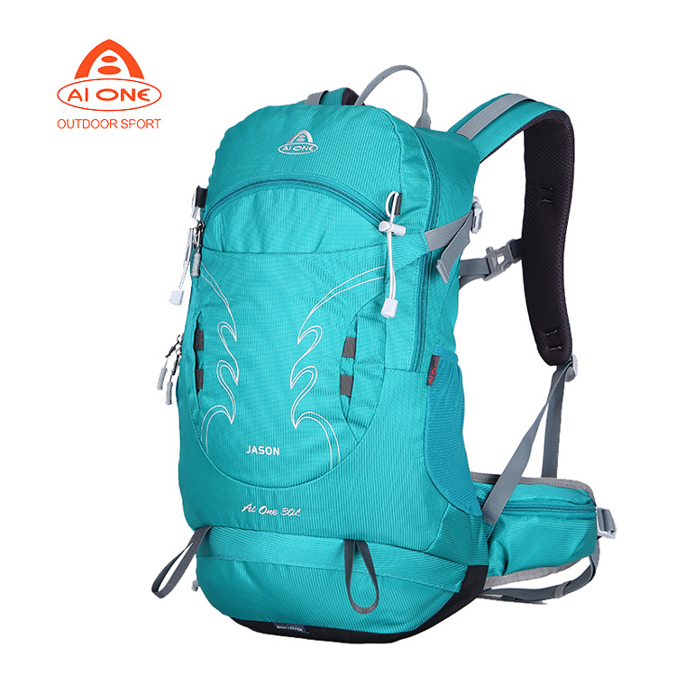 Ligero estante neto bolso al aire libre impermeable deportes alpinismo mochila 30L senderismo
