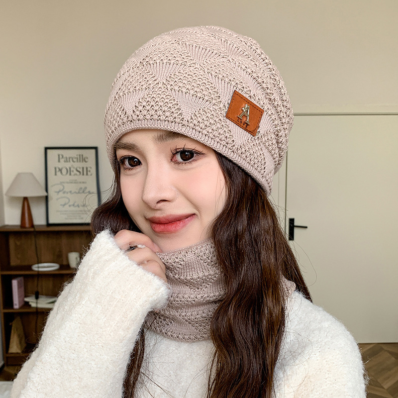 keep warm fashionable trend knitted hat