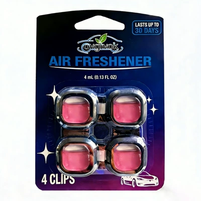 Source Factory Car Fragrance Car Car Perfume Aromatherapy - peach-flavor-pack-of-four