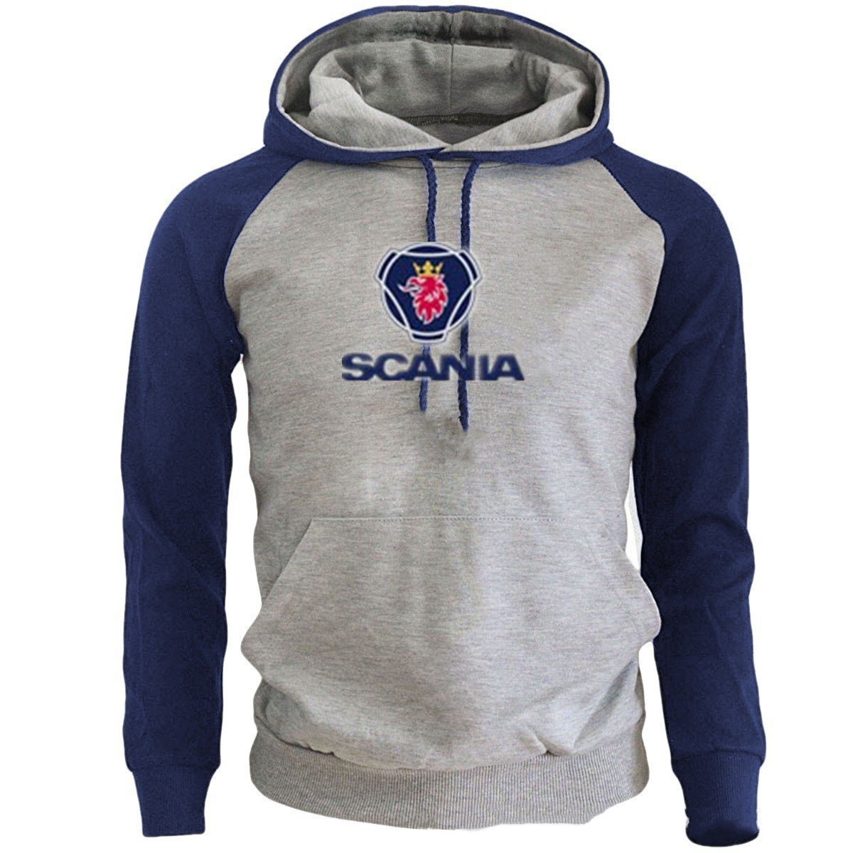 AliExpress eBay original Otoño e Invierno hip hop Raglan suéter con capucha de manga larga deseo transfronteriza hombres y mujeres sudadera