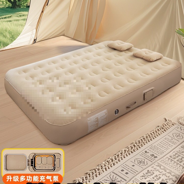 Colchón inflable al aire libre camping camping camping cama de dormir para el hogar nuevo tipo automático portátil colchón de aire grueso cama image 1
