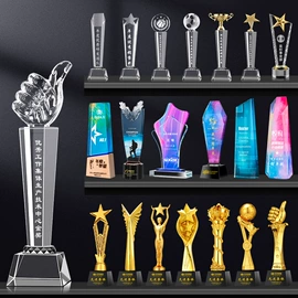 奖杯;水晶工艺品;奖牌