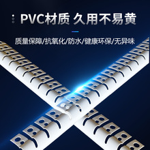 可弯圆弧阳角条PVC角线圆角圆形收口条护墙角保护条大弧形刮腻子