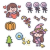 Single sticker-Magic House Girl