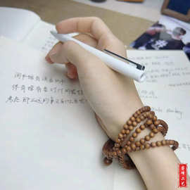 印度老山檀香手串108颗女男佛珠念珠檀香木黑肉文玩佛珠多圈手链