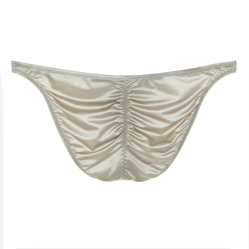 Sexy Satin Silky Men's Briefs, Light Luxury Low-Waist Pure Desire Temptation Ice Silk Summer Breathable Briefs Sexy Satin Silky Men's Briefs, Light Luxury Low-Waist Pure Desire Temptation Ice Silk Summer Breathable Briefs