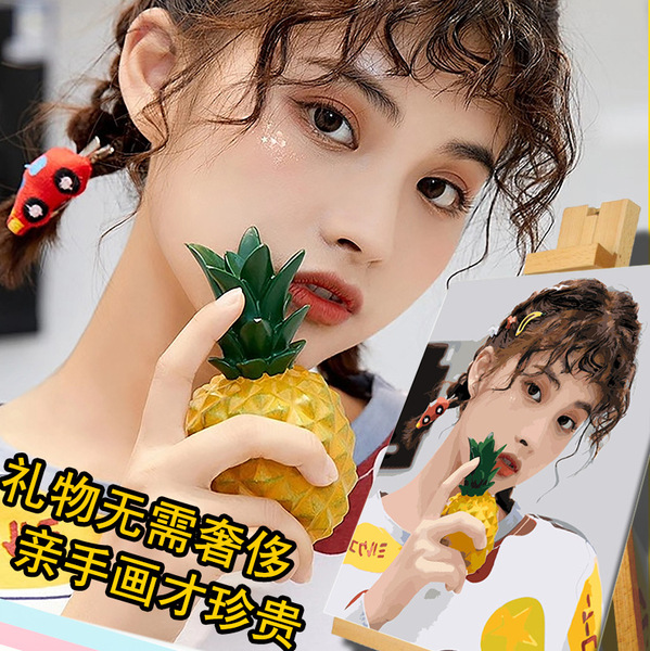 Photo private oil paintings to determine DIY digital oil painting…