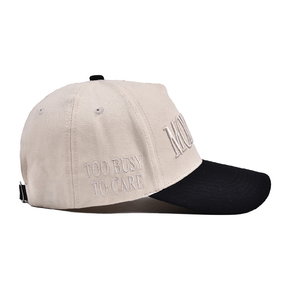 154g Weight Baseball Cap Hats Type Holiday, Shopping Occasion Cotton Material Letter, Color Block Pattern All Seasons Season Unisex Gender Simple Style Style Curved Eaves Rim Unisex Simple Style Letter Color Block Curved Eaves Baseball Cap 8