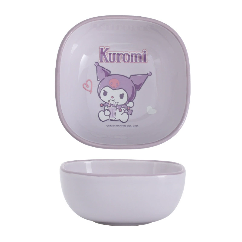 Детская чаша с персонажами Sanrio (Hello Kitty и др.), 9×9×4,2 см, 4 цвета