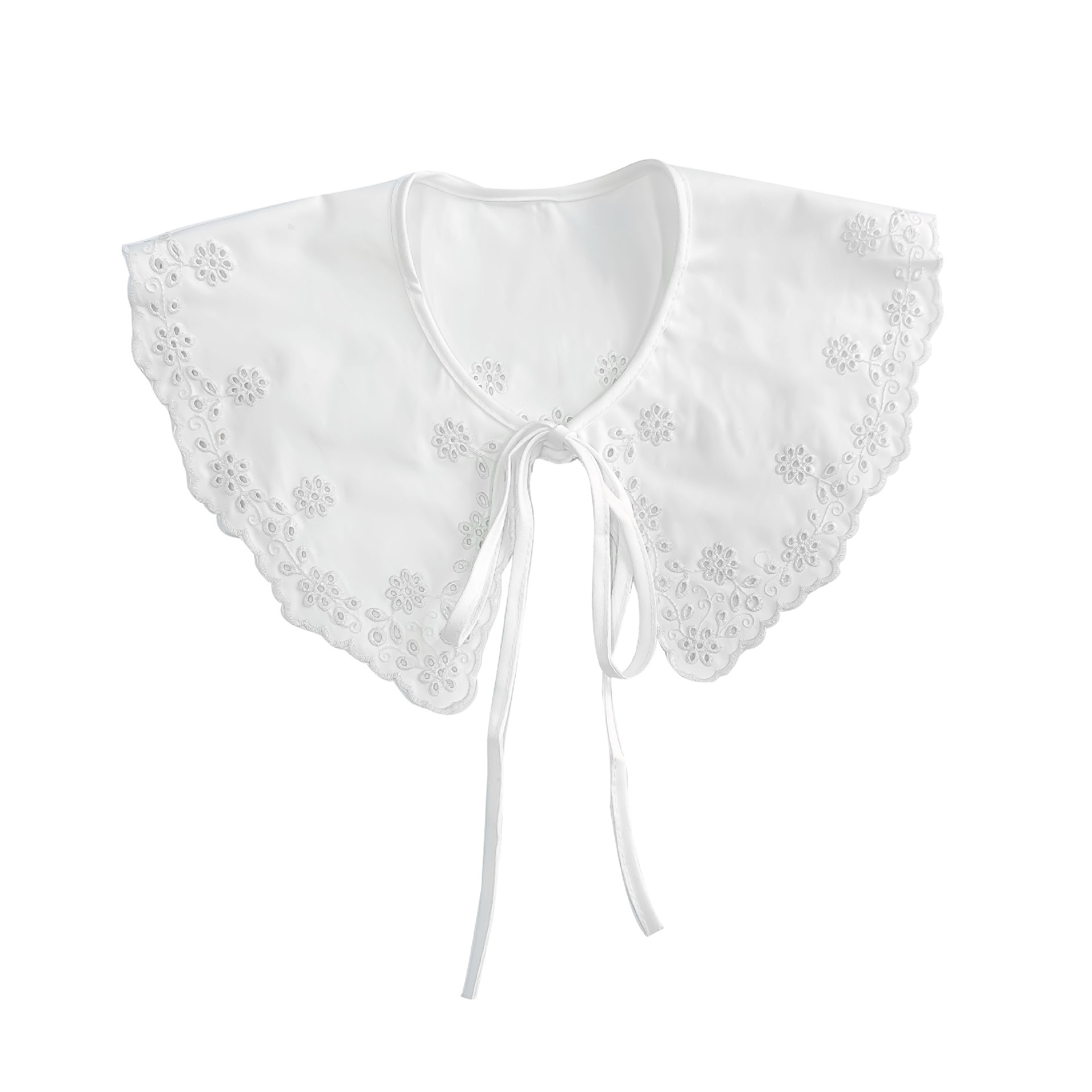 Collar coreano de encaje de verano vestido pequeño chal arco lazo collar falso collar decoración de encaje de niños image 4