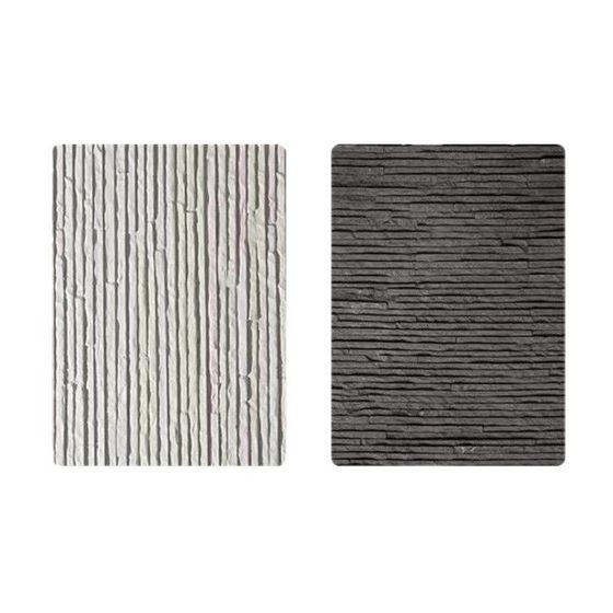 Natural flowing water stone water curtain wall background wall black culture stone wall brick outdoor landscape courtyard pool soft porcelain direct sales