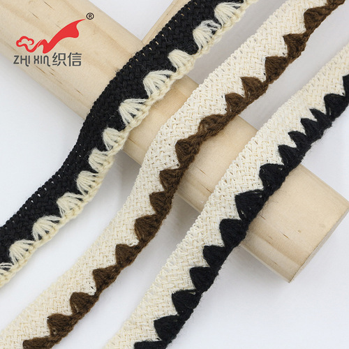 Ladies' small orchid-style, cotton-linened, beaded shell-shaped, fluffy yarn edge trim, lace clothing collar and cuffs, accessories, hats, and auxiliary materials
