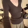 春秋新款打底修身针织衫