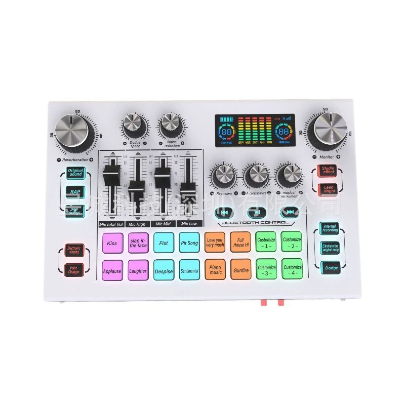 Cross -border British Edition X7 Live Sound Card 48V Motornet Red anchor полный набор оборудования для пения в прямом эфире