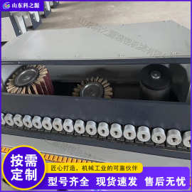 全自动板材侧面打磨机 木工侧边砂光设备 板封边后去毛刺抛光机械