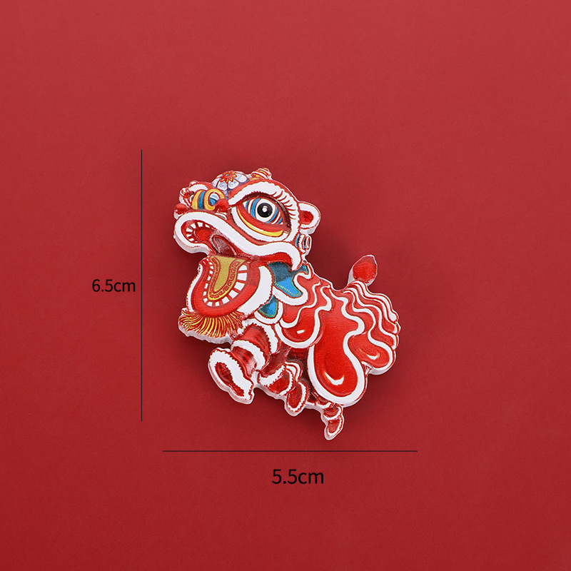 Lion dance four
