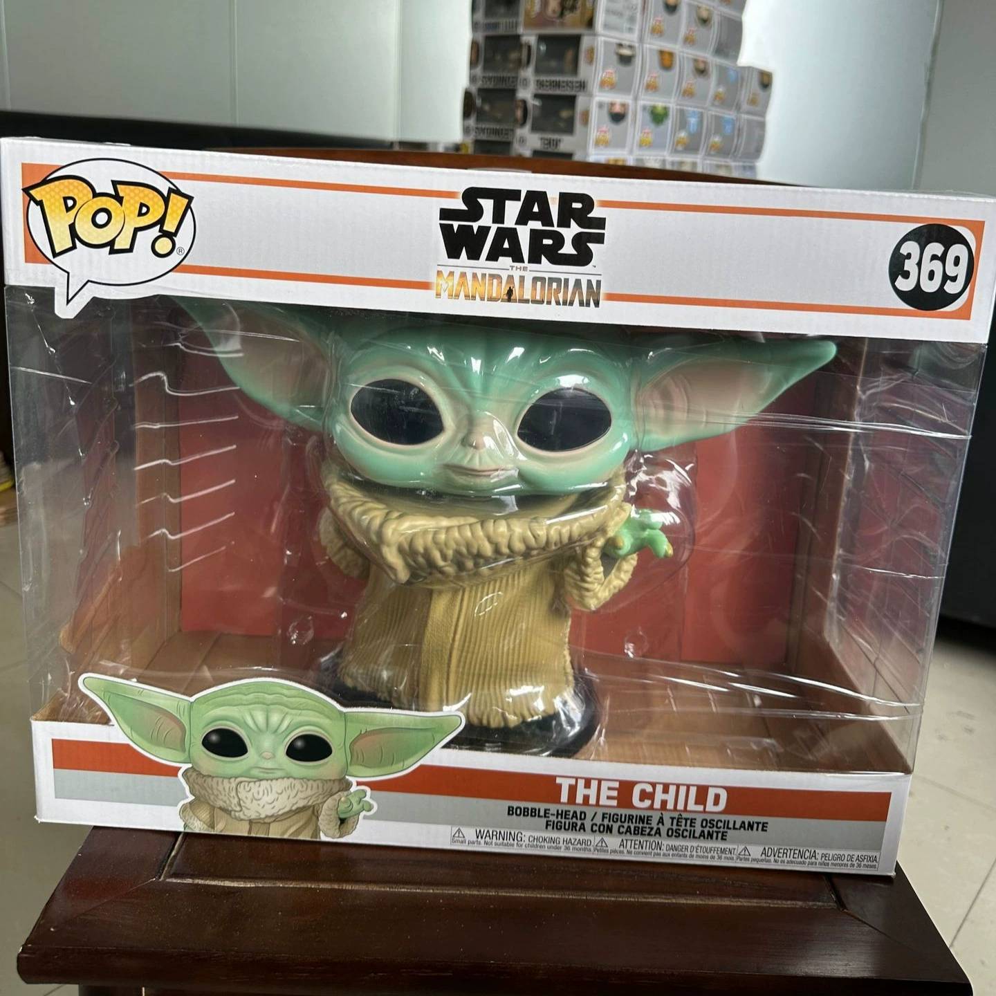 Фигура коллекции персонажей Pop Star Wars: Мандалорианец, Чуябакка, Энакин 1155, Йода 369