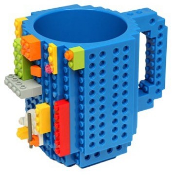 Lego bloque de construcción taza montada taza DIY montado taza de café marca mano taza de agua creativa taza de agua personalizada