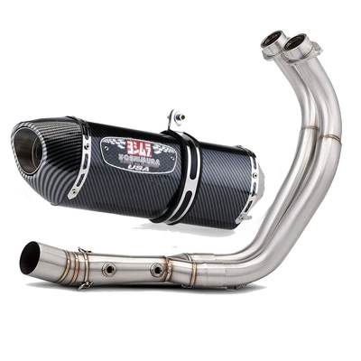 Pipe Tail Tip, Motorcycle exhaust pipe - full-set-d