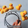 B.Duck, hairgrip heart-shaped, windmill toy, children's hair accessory, wholesale, duck, Birthday gift