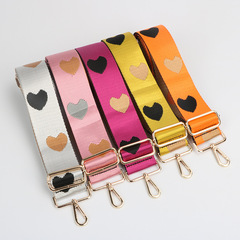 可調節女包帶子民族風彩色寬肩帶百搭斜挎加寬包單肩混搭女包配件