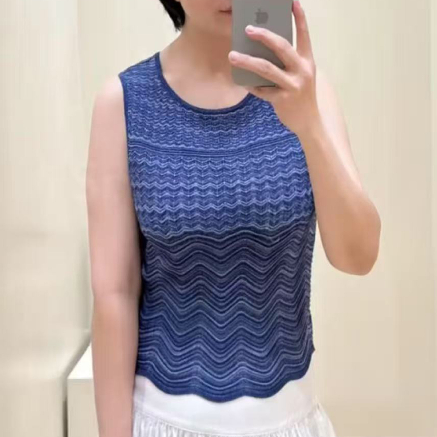 Summer elegant knitted sweater