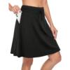 Women's High Waist Floral Tennis Skirt with Shorts Vibrant|ms