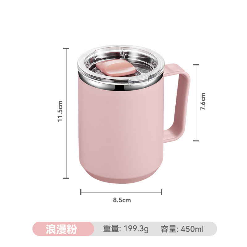MTOY马克杯304不锈钢便携咖啡杯密封杯子家用喝水杯办公室保温杯|undefined