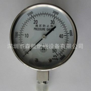 供应燃气压力表0-20kpa、0-30kpa 日本OSAKA西牌微压表工厂批发