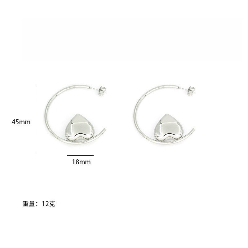 중공 빅 C+러브 스틸 컬러