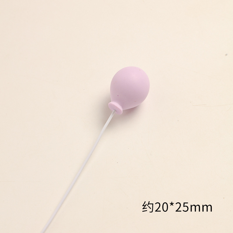 SKU-15-紫色椭圆气球 一个