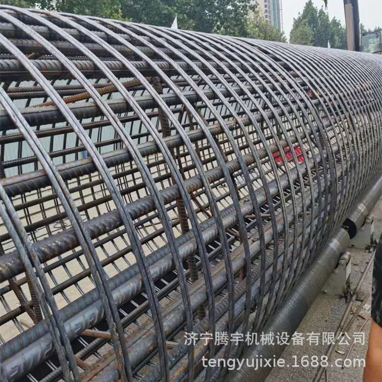 买滚笼机哪里有腾宇机械生产钢筋笼绕筋机建筑用小型钢筋成型厂家