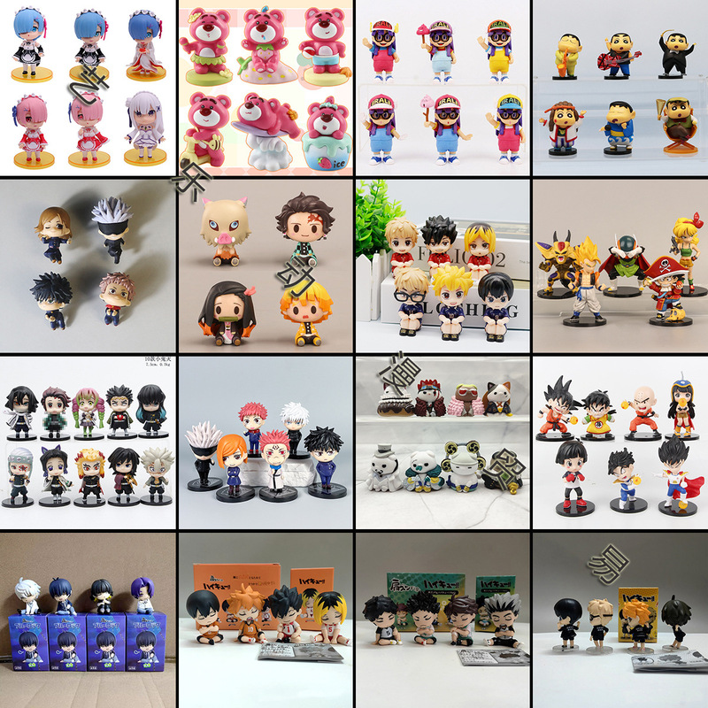 6 Flying Dragon Balls, 4 Volleyball Boys, Blue Prison, Swing Elf, 10 Demon Slayer Ornaments and Figures 6 Flying Dragon Balls, 4 Volleyball Boys, Blue Prison, Swing Elf, 10 Demon Slayer Ornaments and Figures