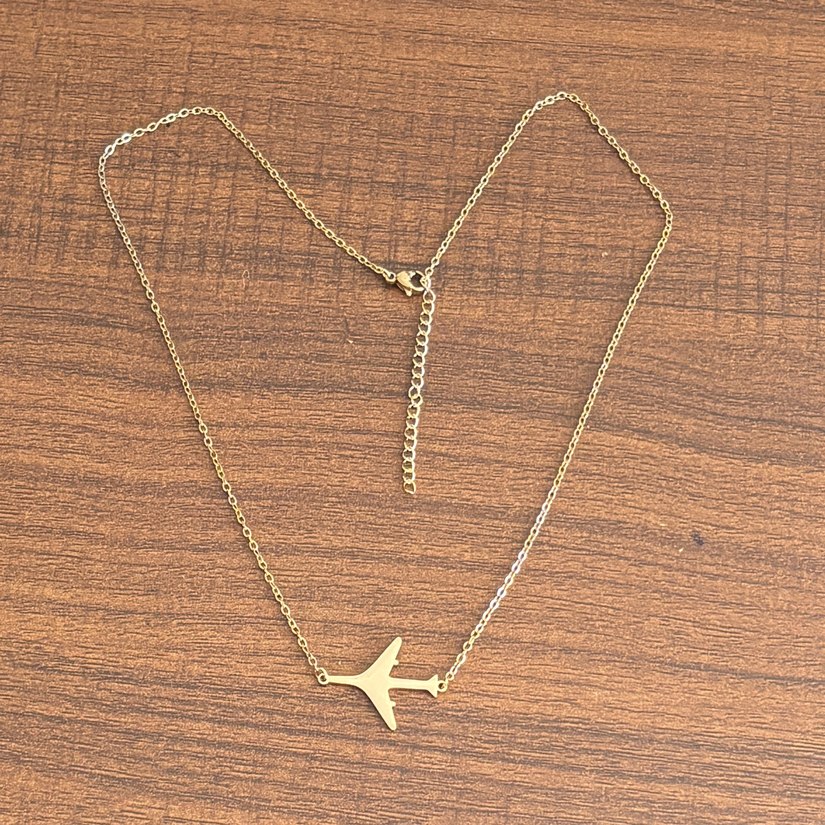 5g Weight PVD Coated Gold Plating Process Real Gold Plated Plating Material 304 Stainless Steel Pendant Material Pendant Necklace Classification 304 Stainless Steel Chain Material cable chain Chain Type 1 Piece Quantity Casual, Daily Occasion 304 Stainless Steel Material Cat, Butterfly Pattern Women's Gender Plating Design Sweet, Simple Style Style Gold, Silver Color Wholesale Jewelry Sweet Simple Style Cat Butterfly Airplane 304 Stainless Steel 18K Gold Plated Plating Pendant Necklace 40