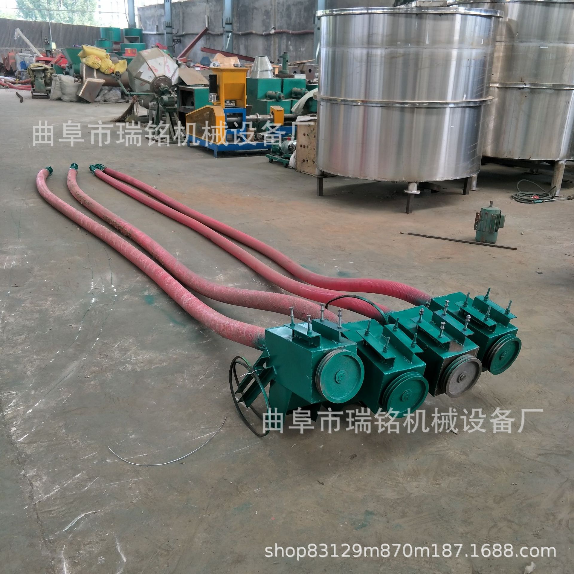 小型车载粮食吸粮机TGFF软管库房用水泥软管吸粮机水稻螺旋吸粮机